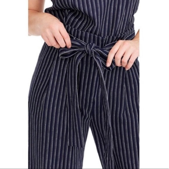 NWT J.Crew Point Sur Paper Bag Striped Pants - Picture 15 of 16
